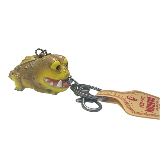Universal Epic Universe How to Train Your Dragon Yellow Gronkle PVC Keychain - Picture 2 of 2